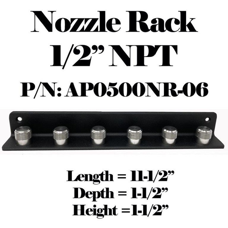 1/2 inch NPT Nozzle Rack